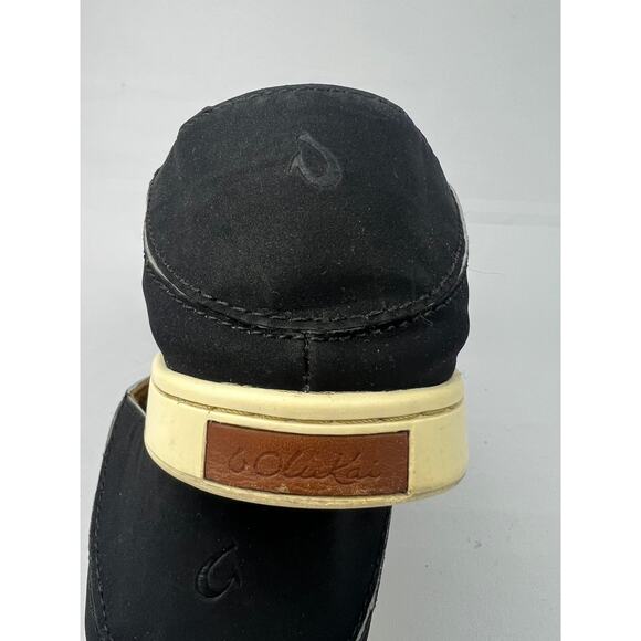 SurfCore OluKai Women’s Pehuea Black Mesh Slip-On Loafers Size 7.5 (EUR 38) - Picture 9 of 15